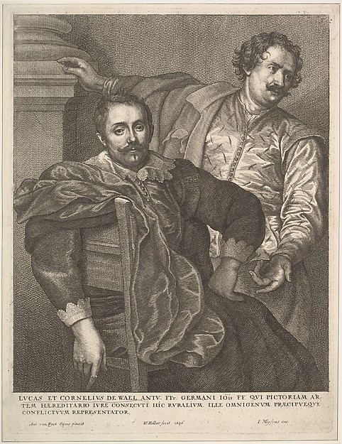 Wenceslaus Hollar, Lucas and Cornelius van Wael