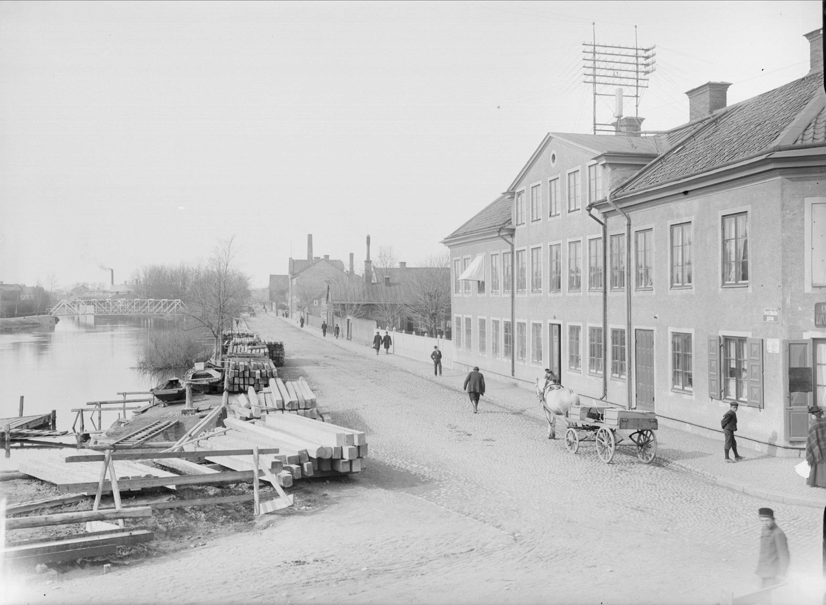 Alfred Dahlgren, The Blackwater Street North from Skolt, the district of Edda, Svartt, Uppsala 1901 - 1902