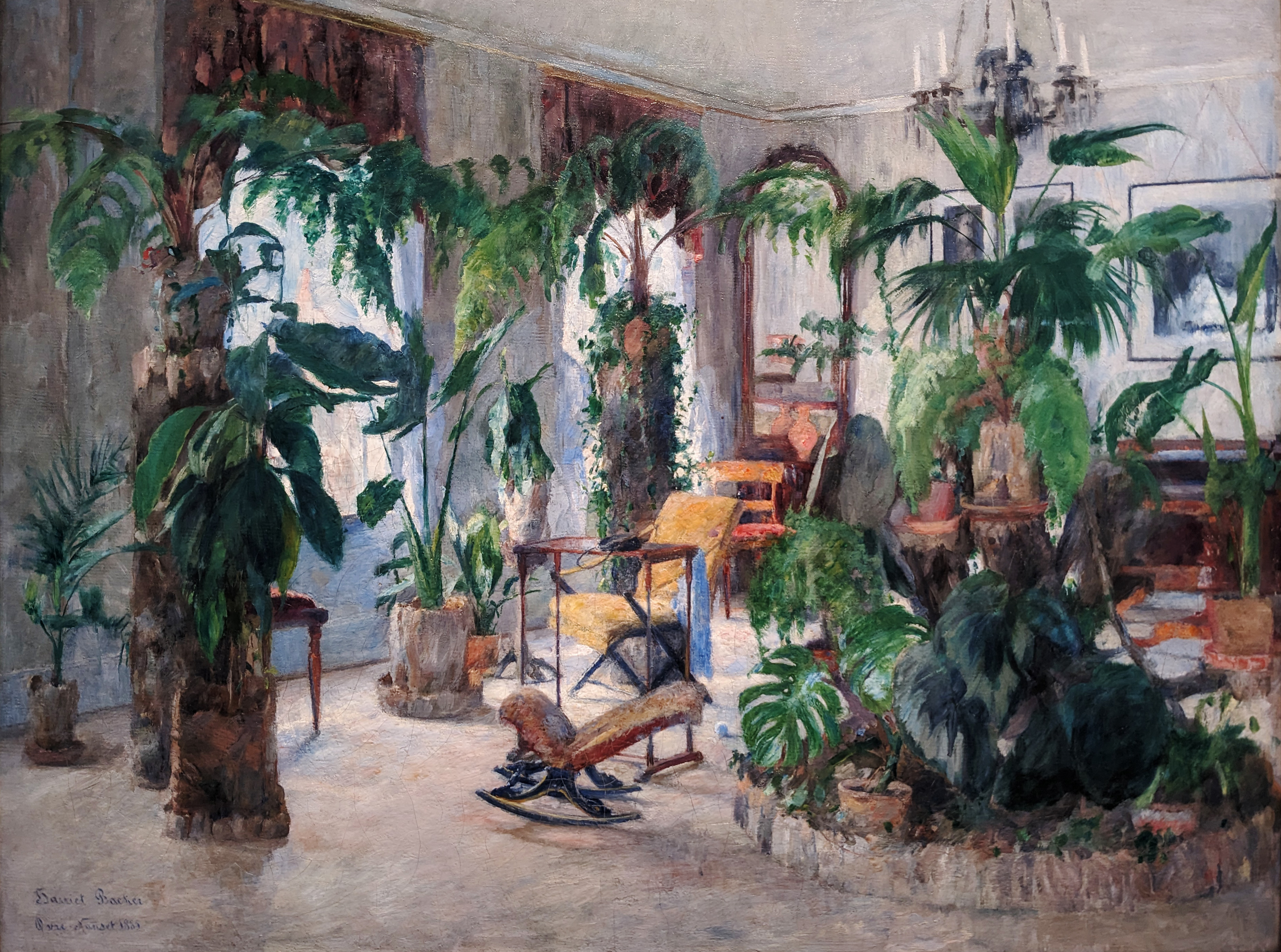 Harriet Backer, Interior from Øvre Nanset