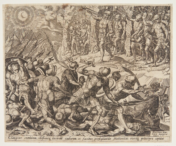 Maarten van Heemskerck, Gideon knuser midjanitternes hær
