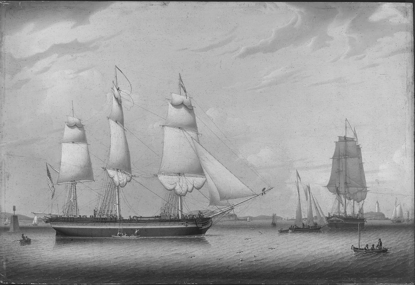 Robert Salmon, The New Ship "Duncan"