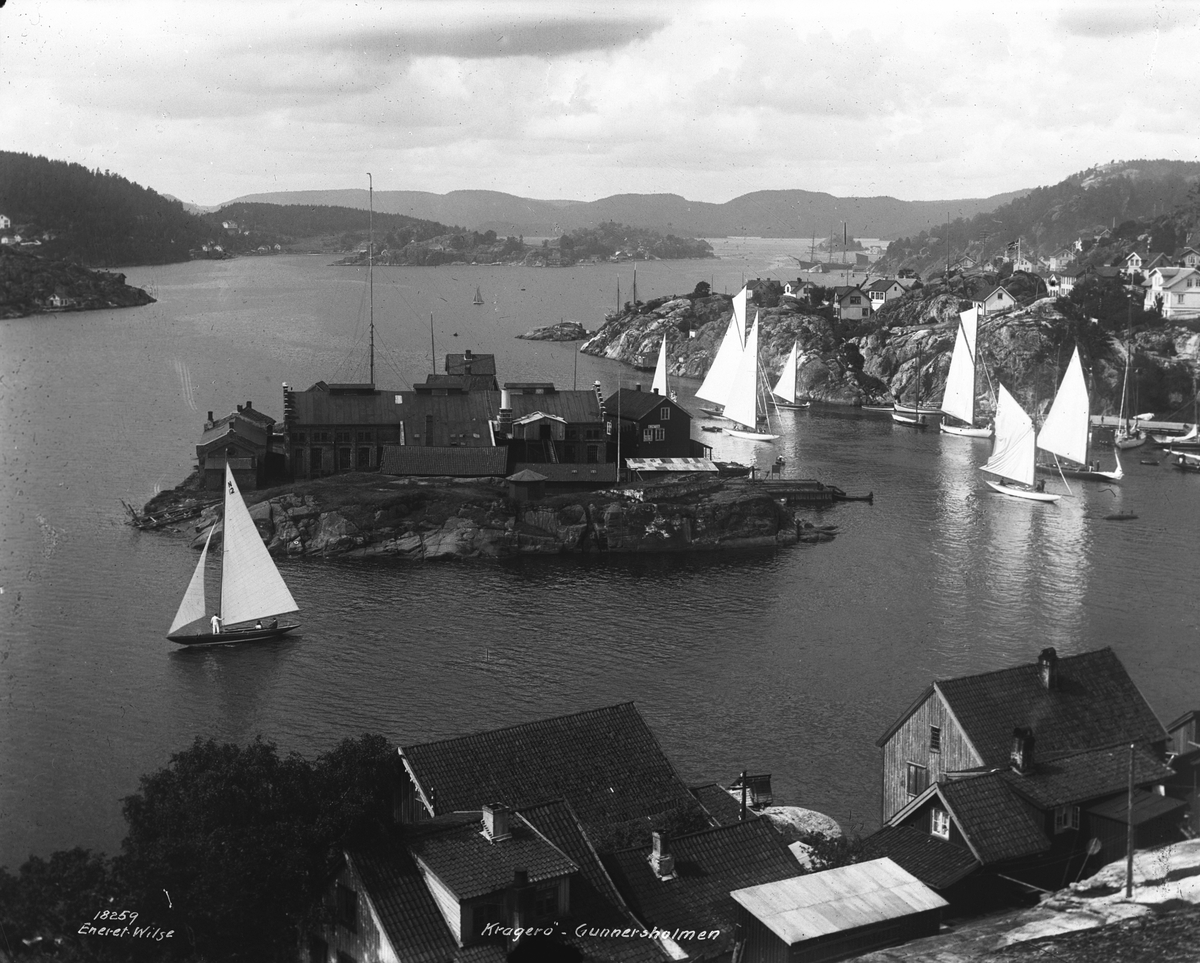 Anders Beer Wilse, Prot: Kragerø Gunnersholmen
