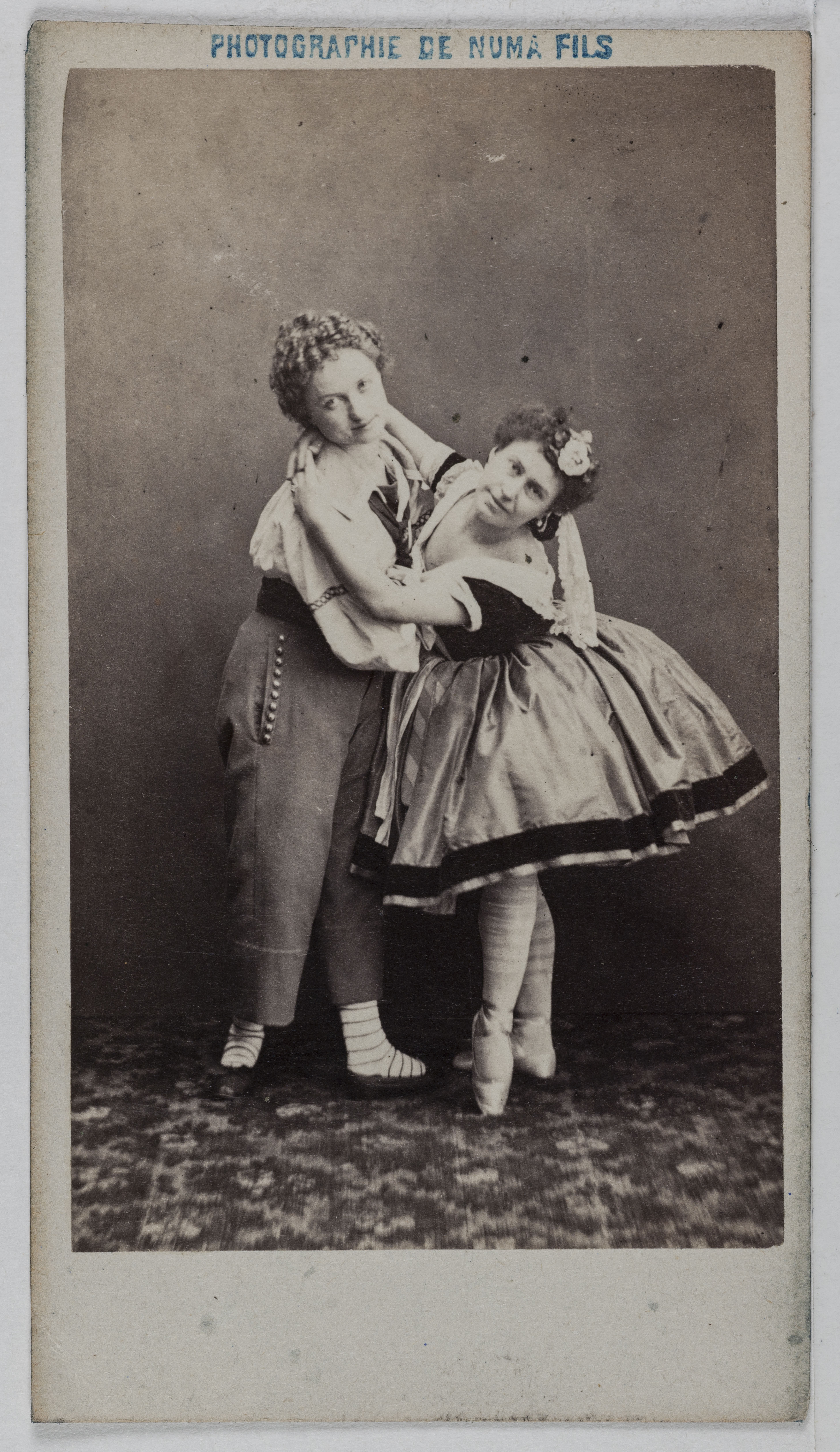 Numa Fils, Portrait de Mme Letourneur, (danseuse) et Buisseret