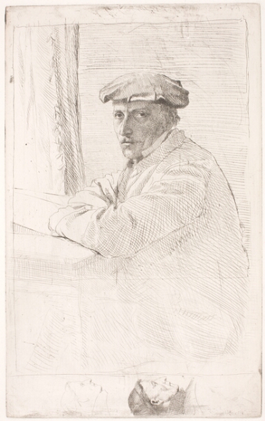 Edgar Degas, Grafikeren Joseph Tourny