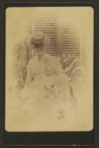 Unknown, [Woman and baby]