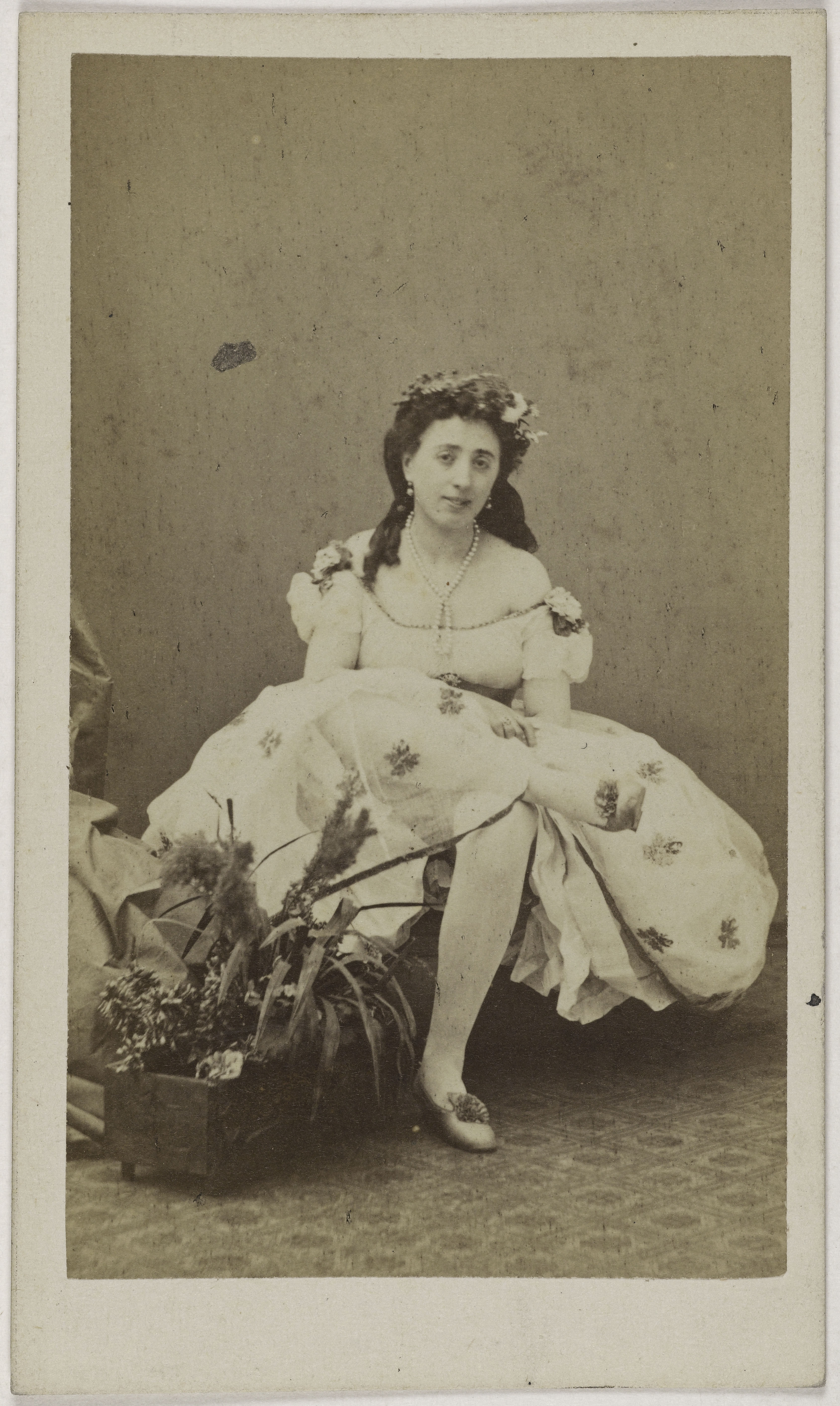 Ulric Grob, Portrait de Decamp (actrice aux Bouffes parisiennes)
