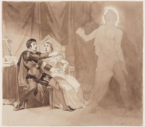 Unknown, Drawing by a member of the Sketching Society