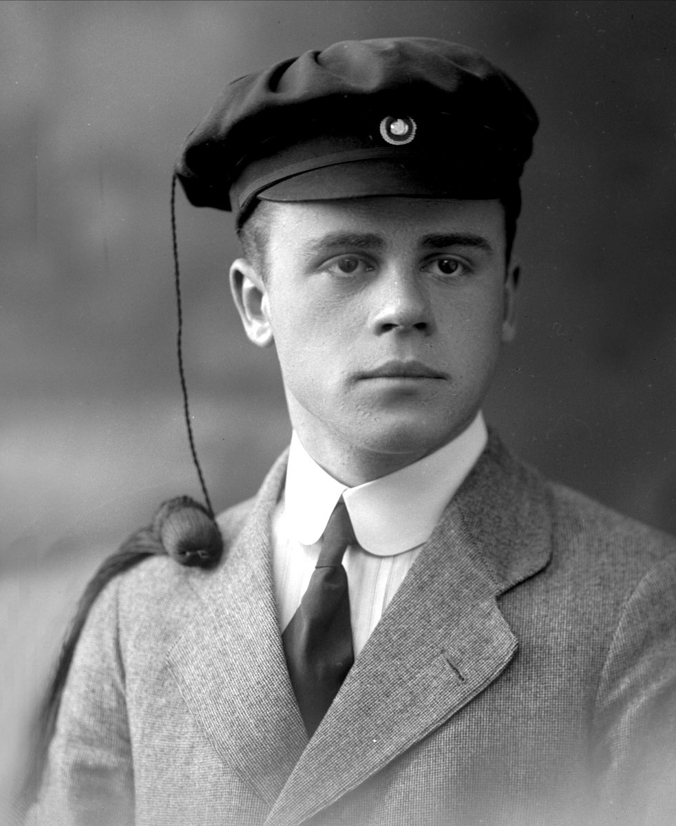 Gustav Borgen, Portrett, student Frantz Meidell.
