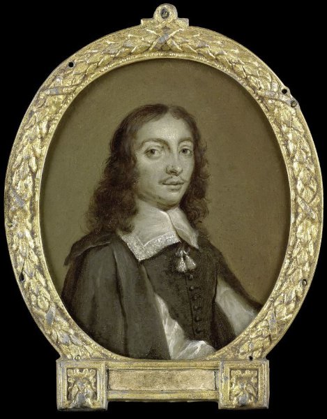 Jan Maurits Quinkhard, Portrait of Frans Godin, Poet in Brussels