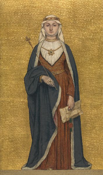 Albrecht De Vriendt, Joan of Flanders, Daughter of Baldwin of Constantinople