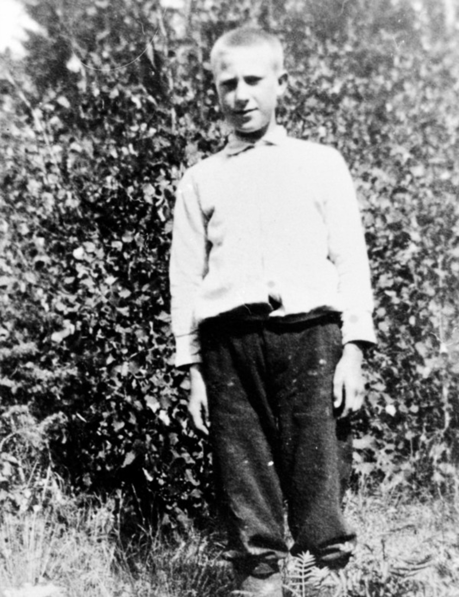 Anno Domkirkeodden, Alf Dæhlin (1910-1932). Sønn av Martin og Anna Dæhlin i Roset, Helgøya.