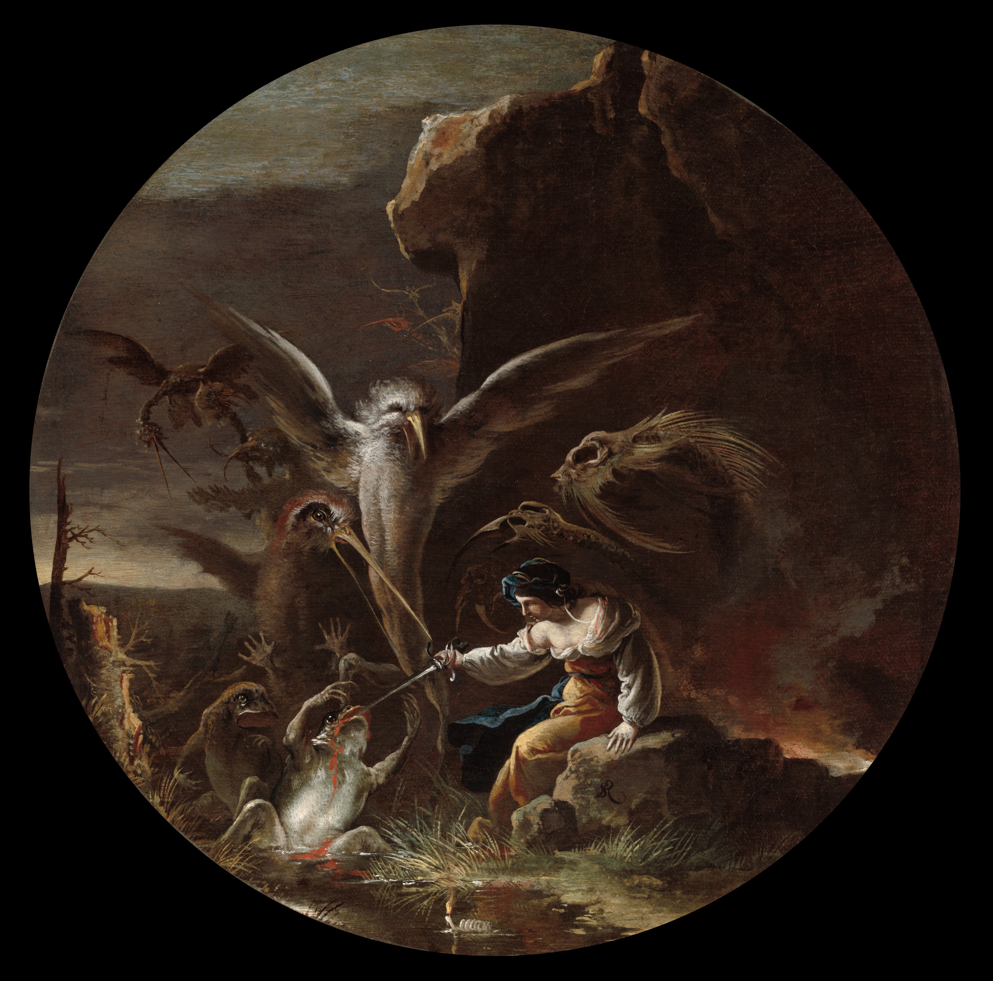 Salvator Rosa, Scenes of Witchcraft: Morning