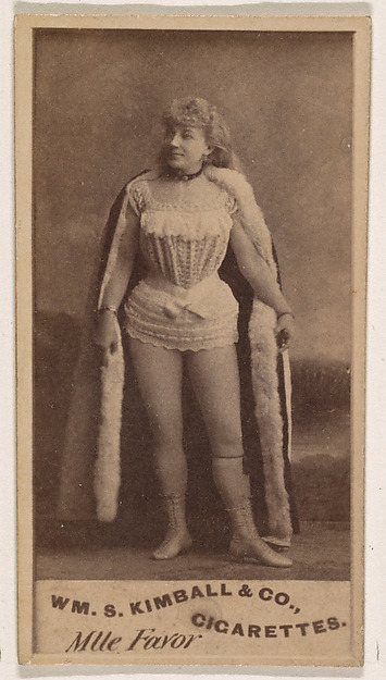 William S. Kimball & Company, Mlle. Favor, from the Actresses series (N203) issued by Wm. S. Kimball & Co.