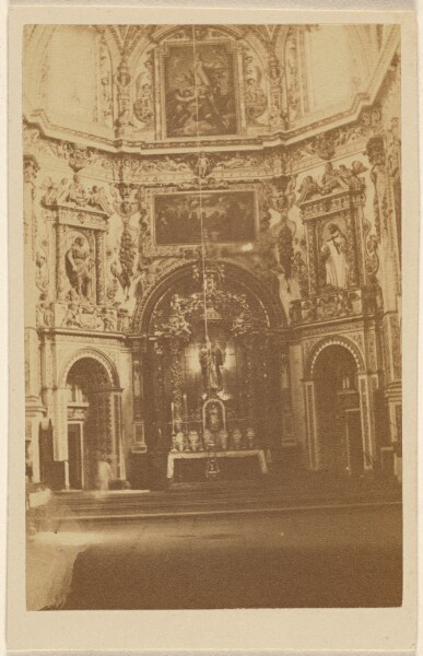 Unknown, [Interior of an unidentified church]