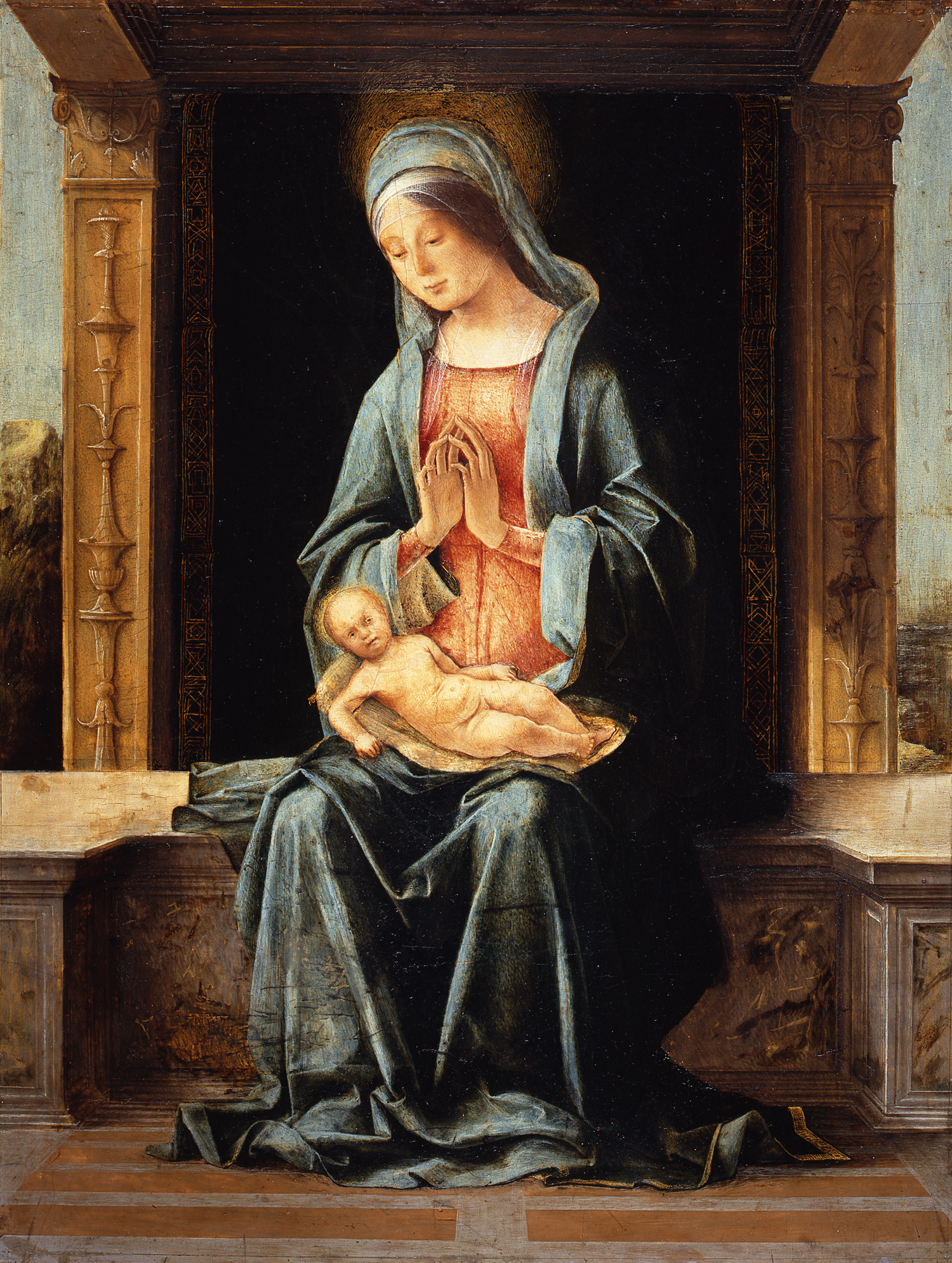 Ercole de' Roberti, The Virgin and Child