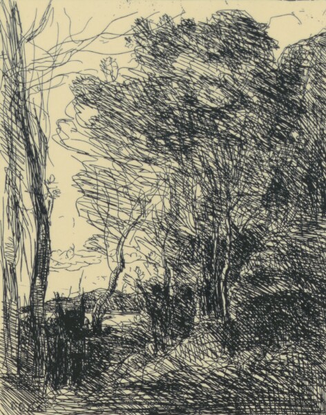 Jean-Baptiste-Camille Corot, La Ronde Gauloise