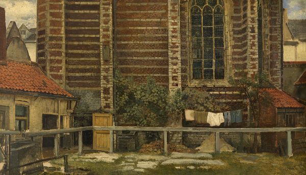 Henri De Braekeleer, The Chapel of Grace in Antwerp