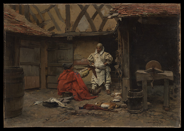 Alexandre-Louis Leloir, Choosing the Dinner