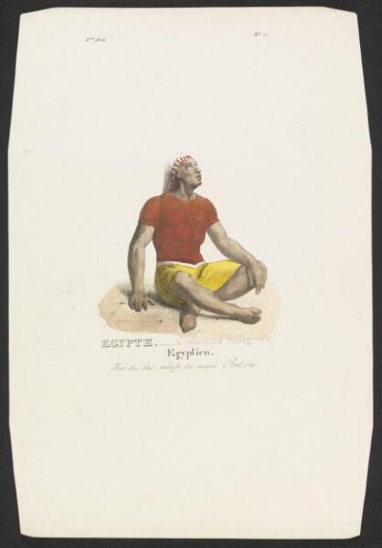 Godefroy Engelmann, Ancient Egyptian costume