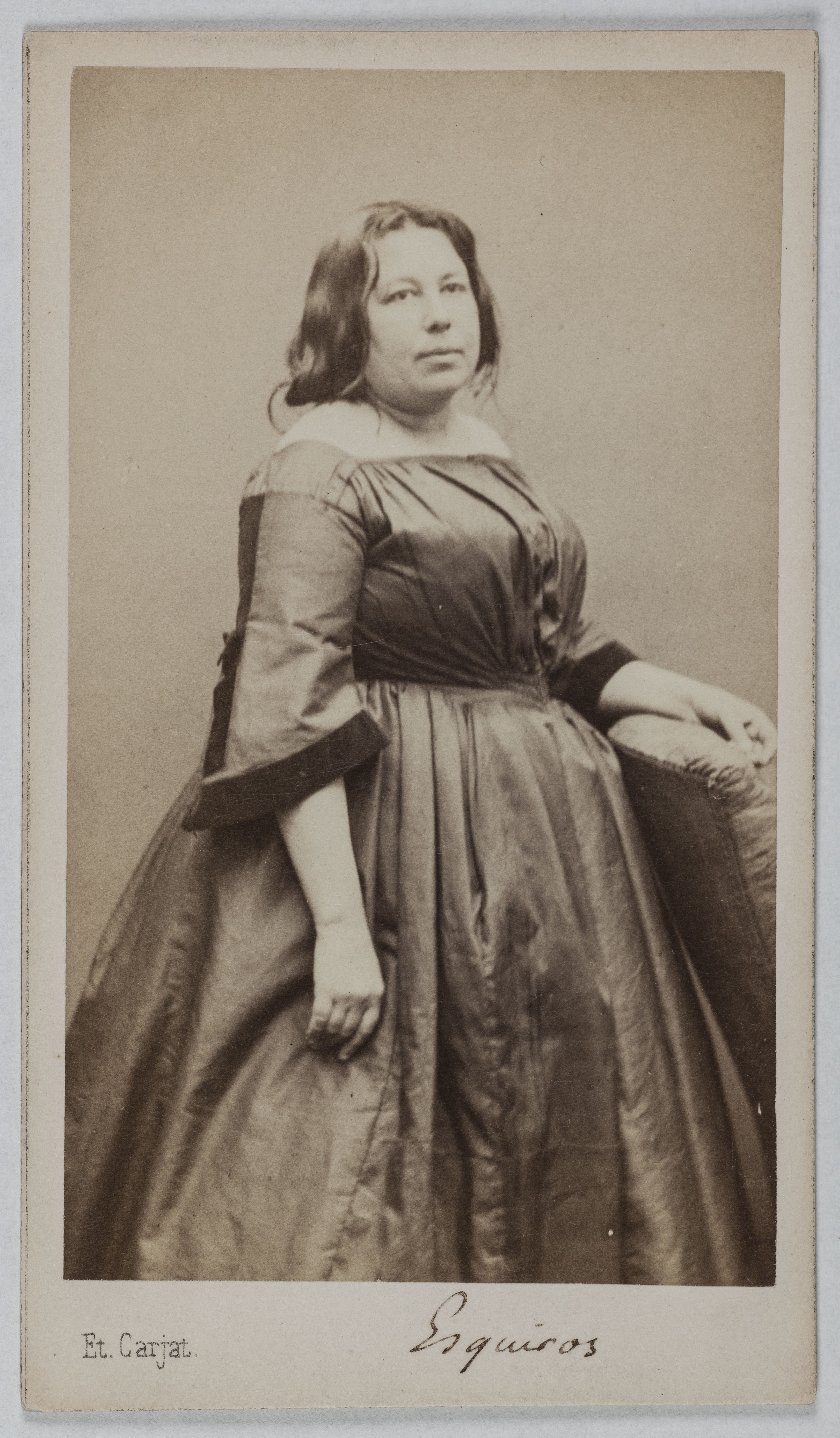 Carjat & Cie, Portrait d'Esquiros, (actrice)