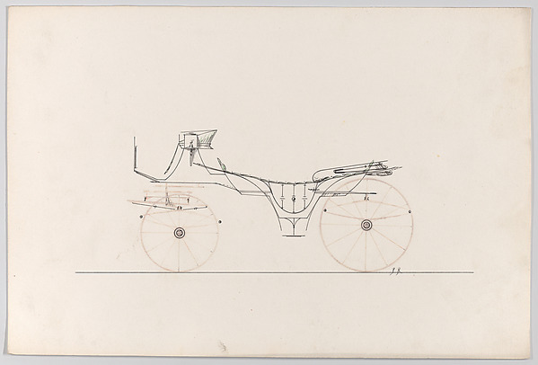 Brewster & Co., Design for Vis-à-vis/ Calèche (unnumbered)