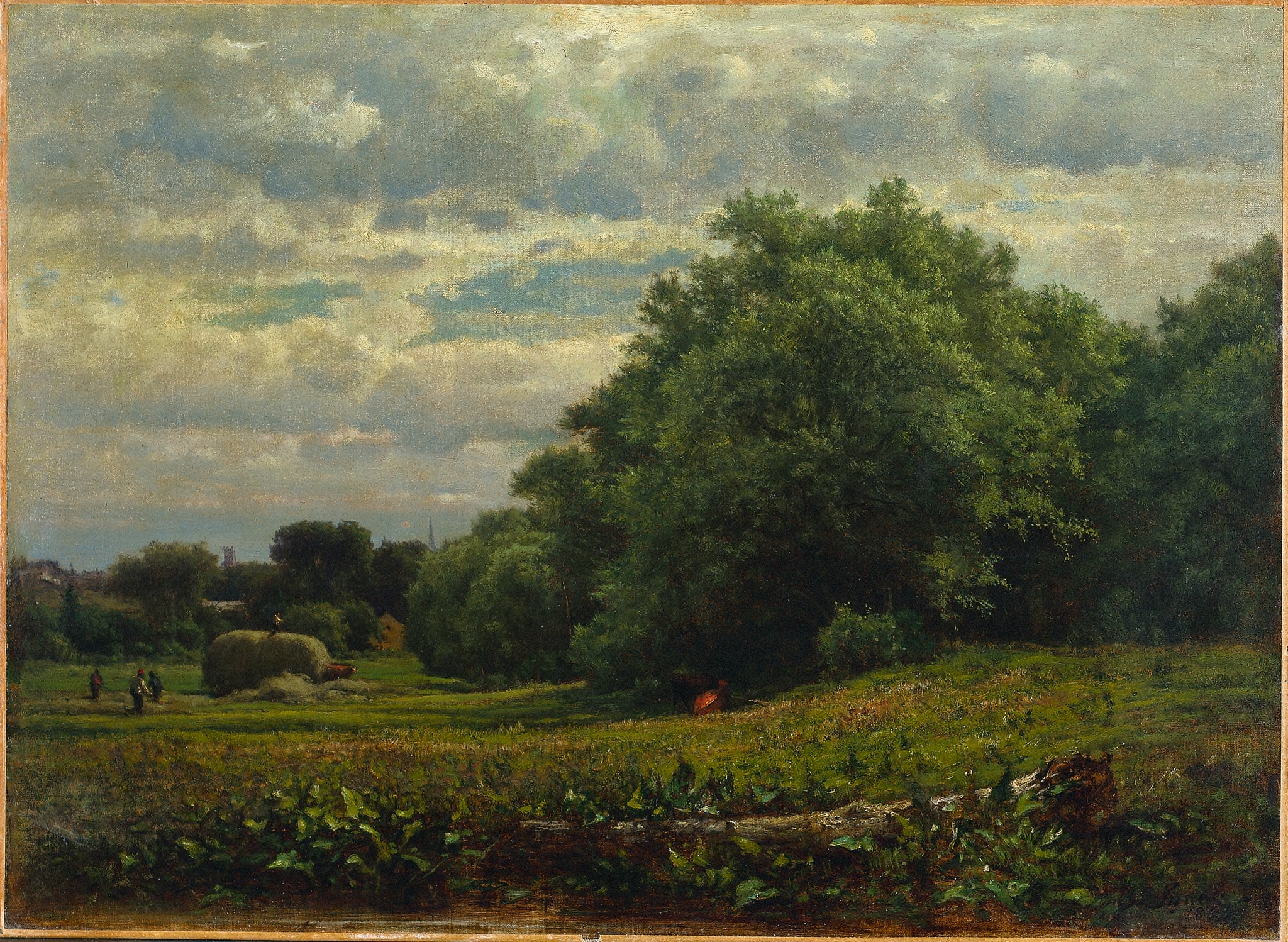 George Inness, Harvest Time
