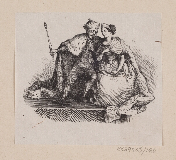 H.P. Hansen, Illustration til "Klods-Hans" i H.C. Andersen, "Eventyr og Historier", Bind 2