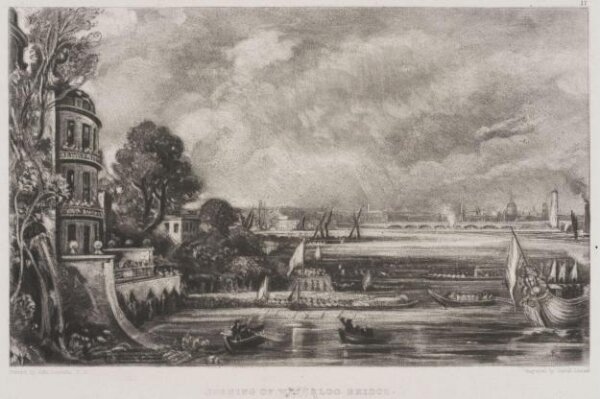 Constable, John RA, OPENING OF WATERLOO BRIDGE
