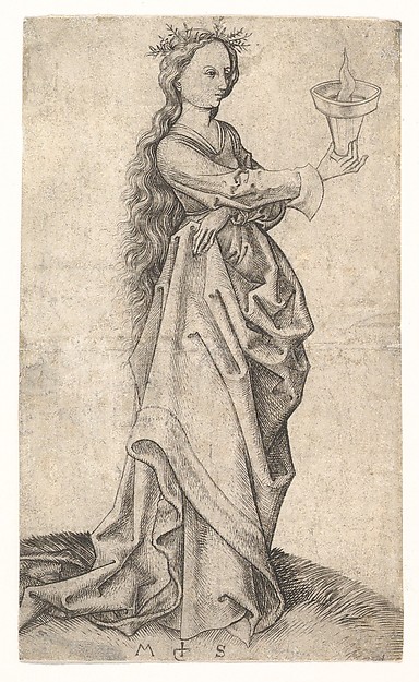Martin Schongauer, The Third Wise Virgin