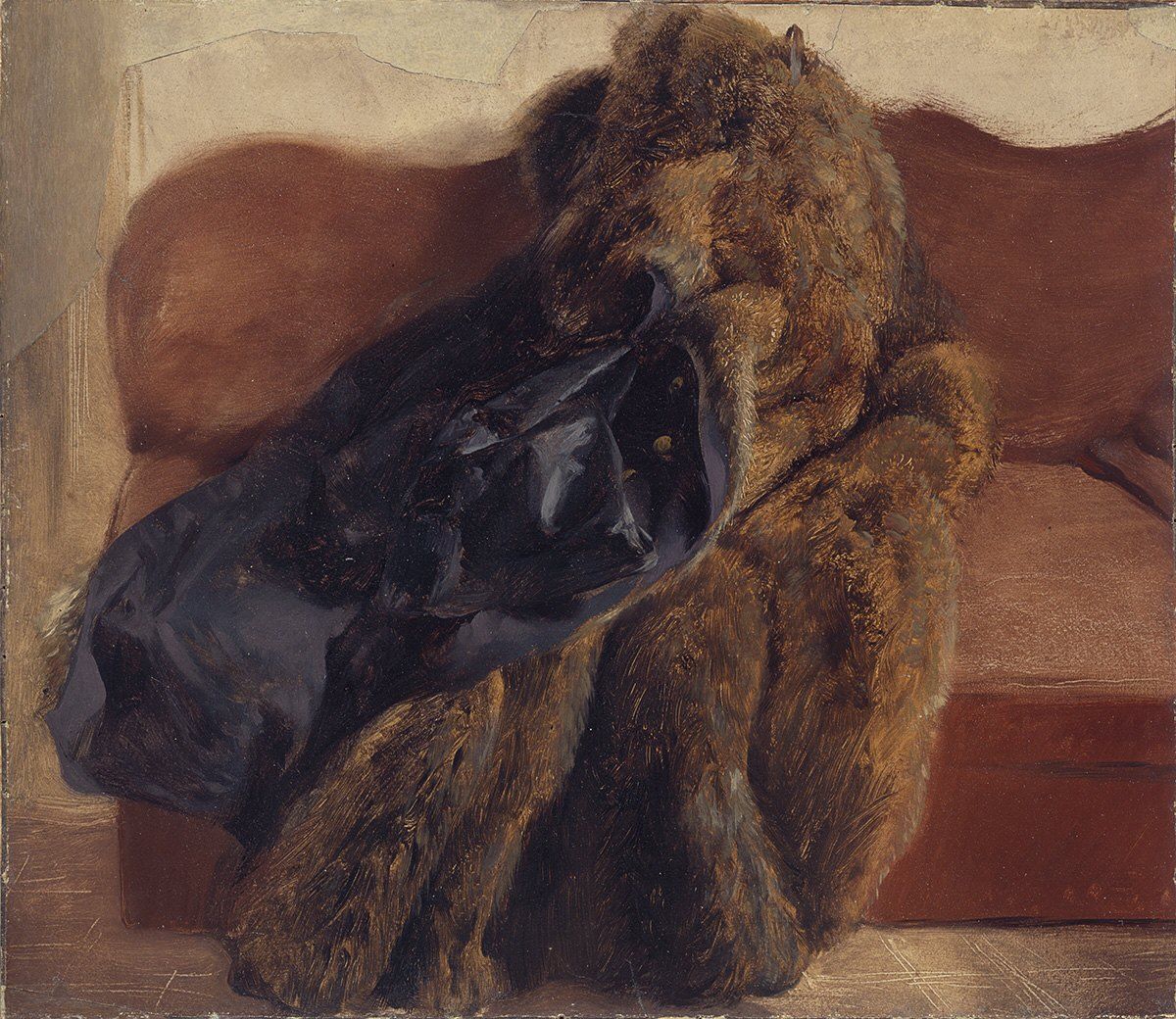 Adolph von Menzel, Pelz des Künstlers