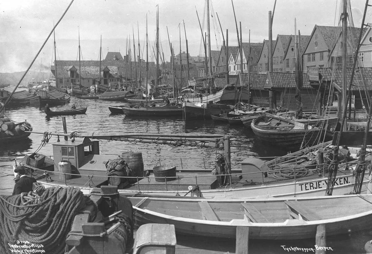 Anders Beer Wilse, Prot: Bergen Tyskebryggen Juni
