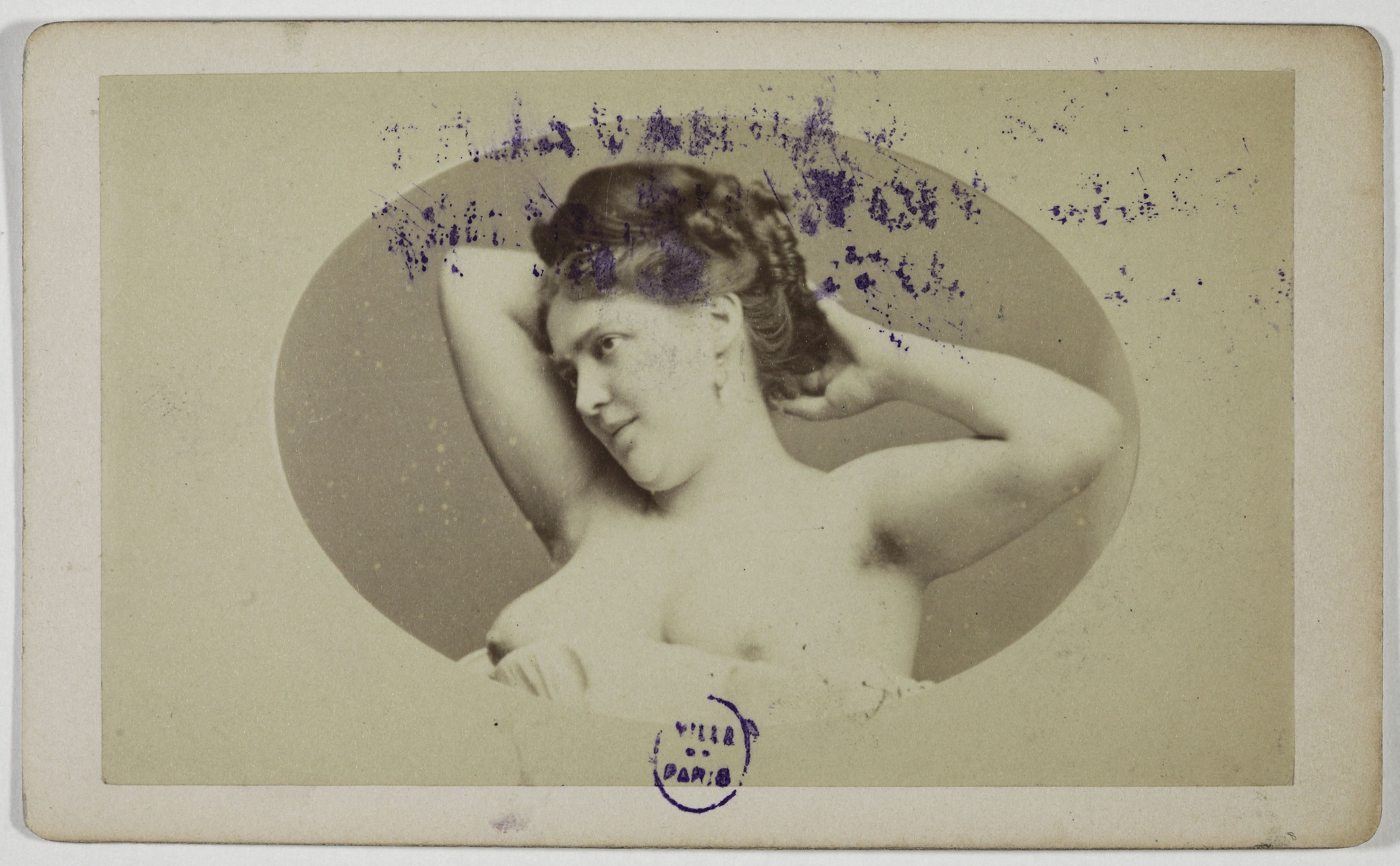 Anonyme, Portrait d'Alfortville, (Blanche, d'), (comédienne)