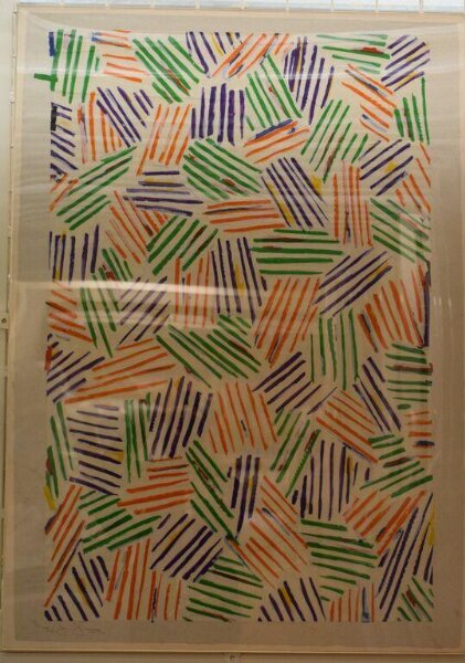 Jasper Johns, Four panels from Untitled 1972