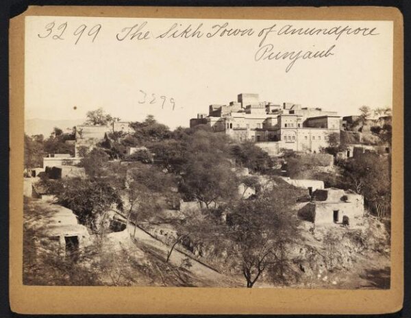 Francis Frith, The Sikh Town of Anundpore. Punjaub