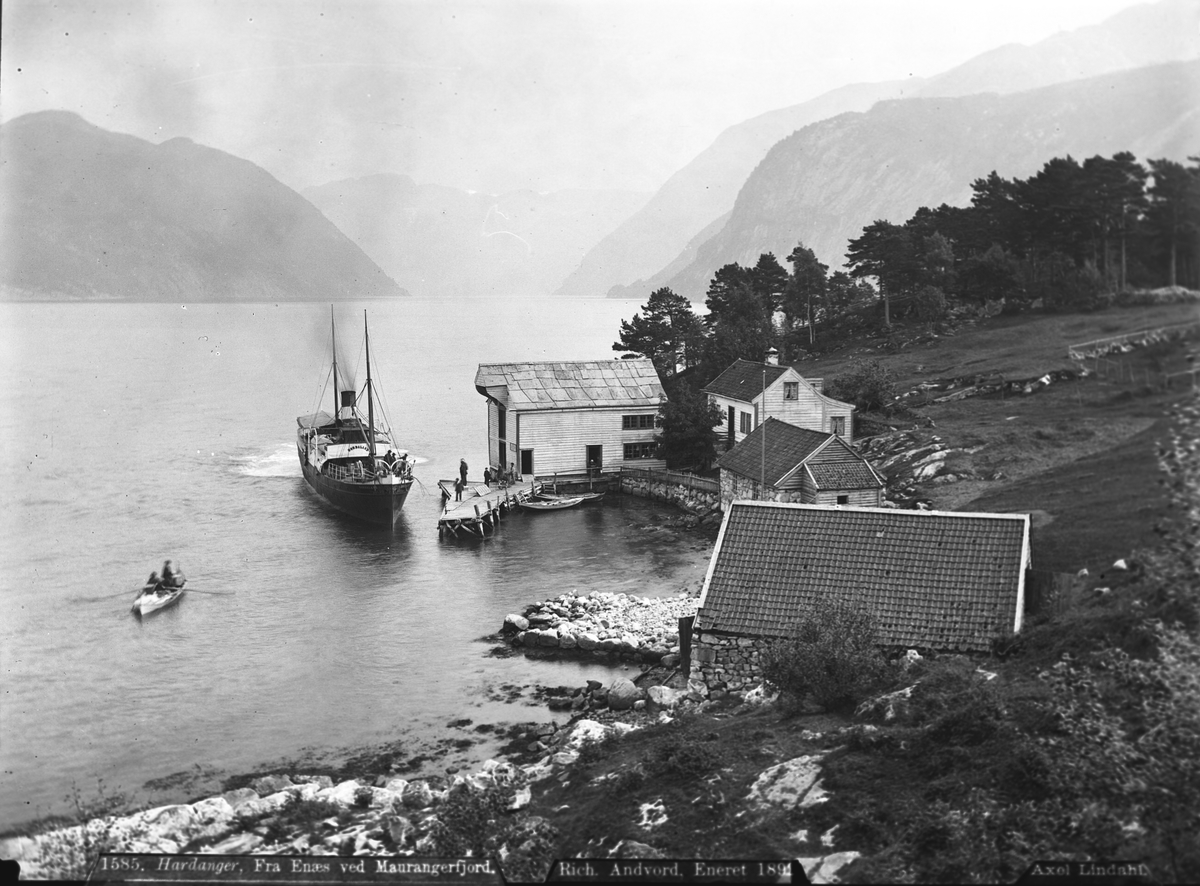 Axel Lindahl, "Prot: Fra Enæs ved Maurangerfjorden