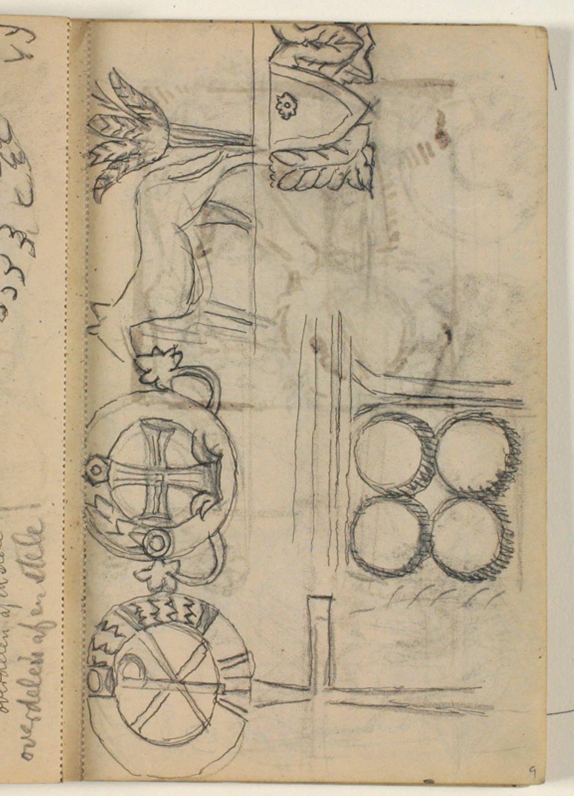 Niels Larsen Stevns, Studier af forskellig gravmæleornamentik