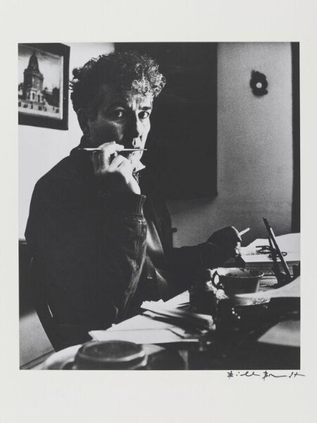 Bill Brandt, Robert Graves in His Cottage at Churston, Devon