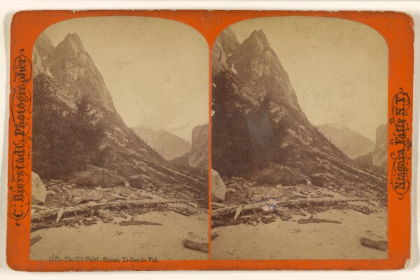 Charles Bierstadt, The Old Chief - Sunset, Yo Semite Val.