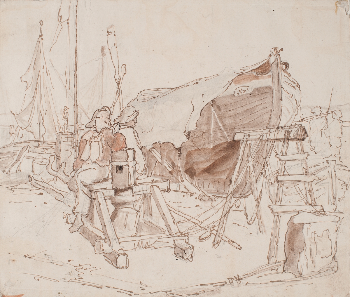 Adolf Nordling, Teckning