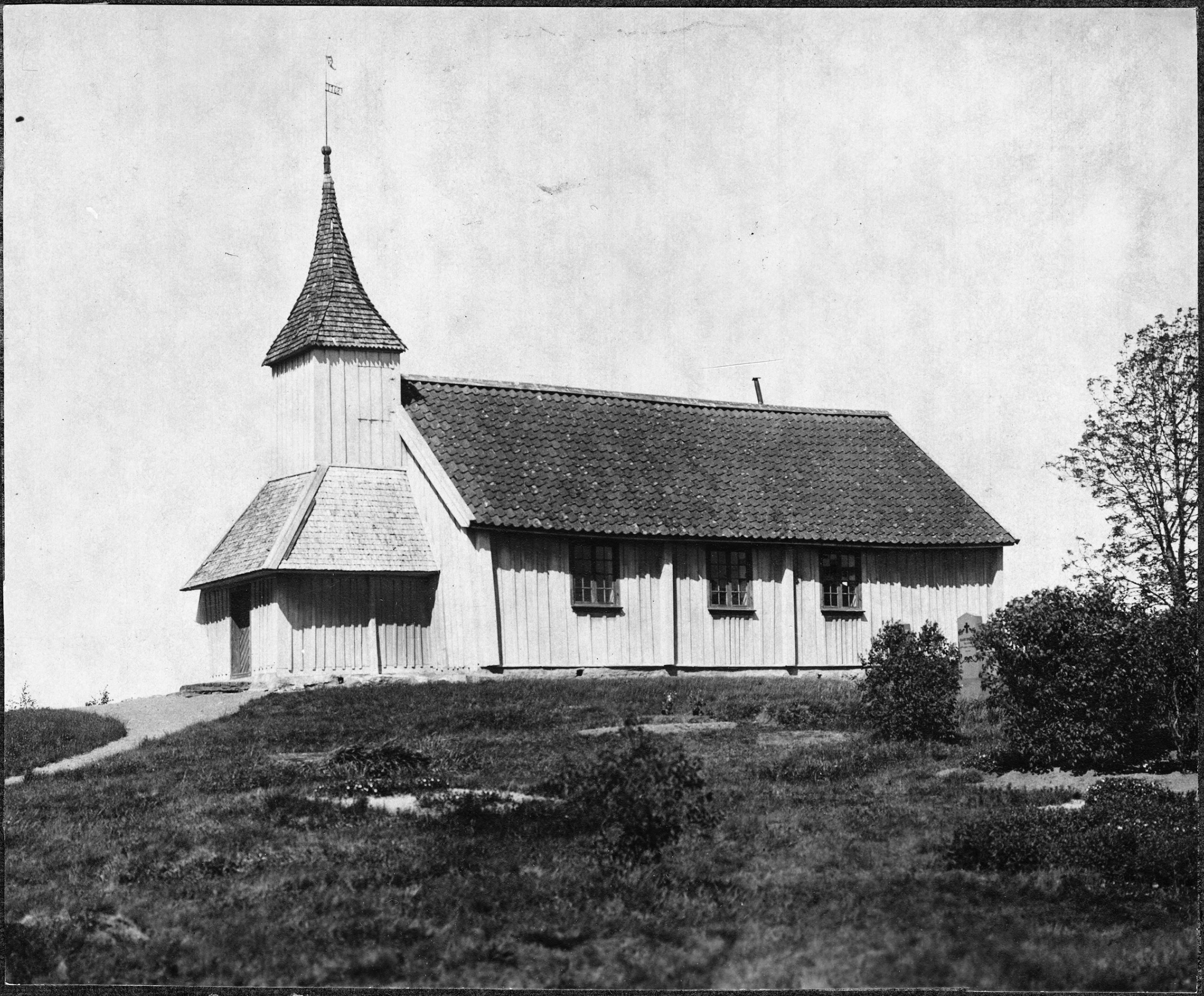 Gustaf Ewald, Landa kyrka