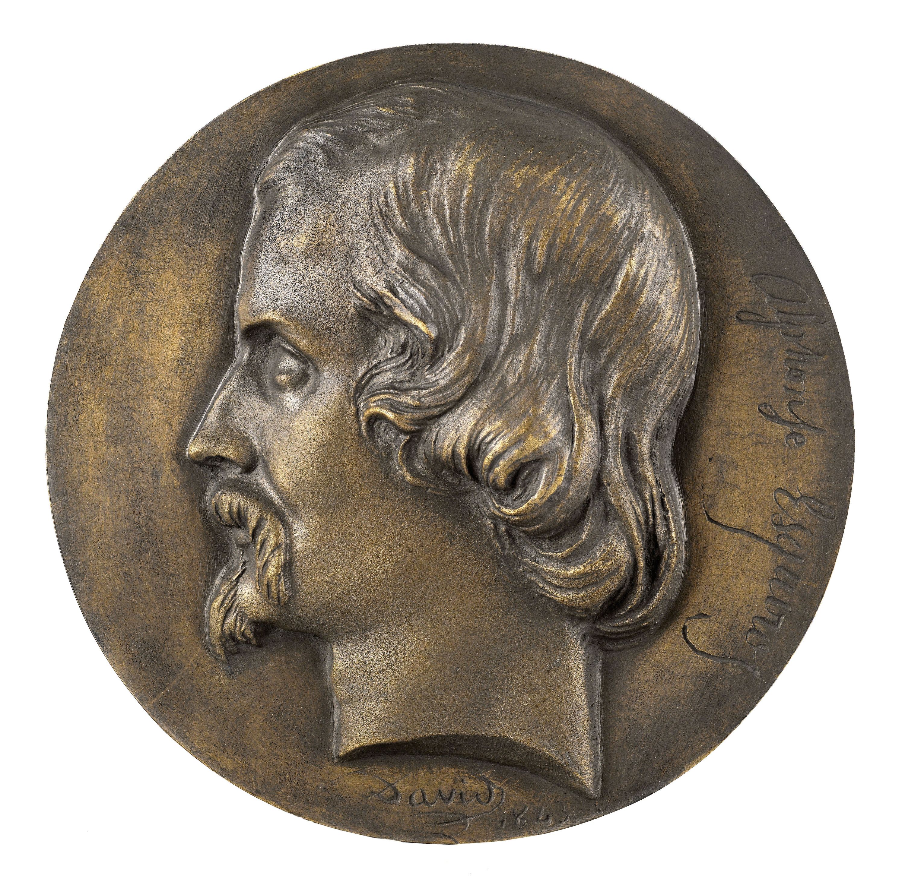 David d'Angers, Portrait d'Henri-Alphonse Esquiros (1814-1876), littérateur et homme politique