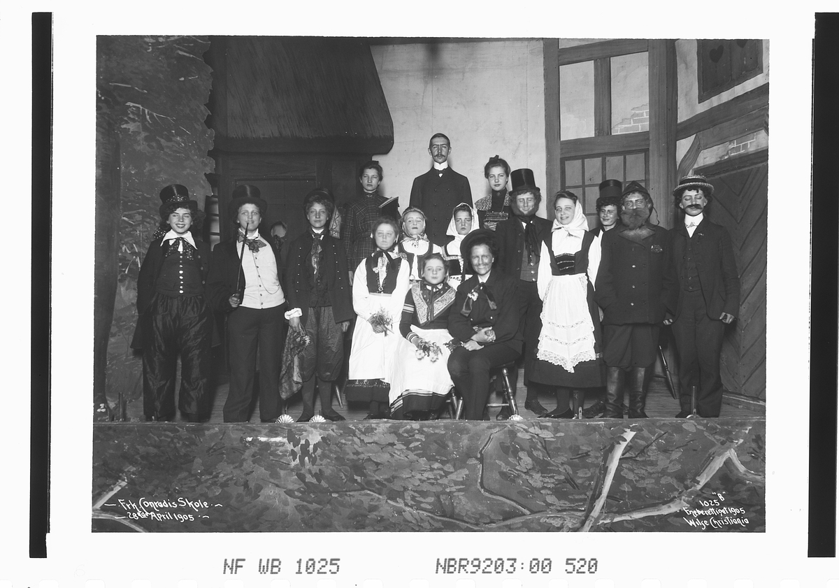 Anders Beer Wilse, Prot: Conradis skole Theatergruppe