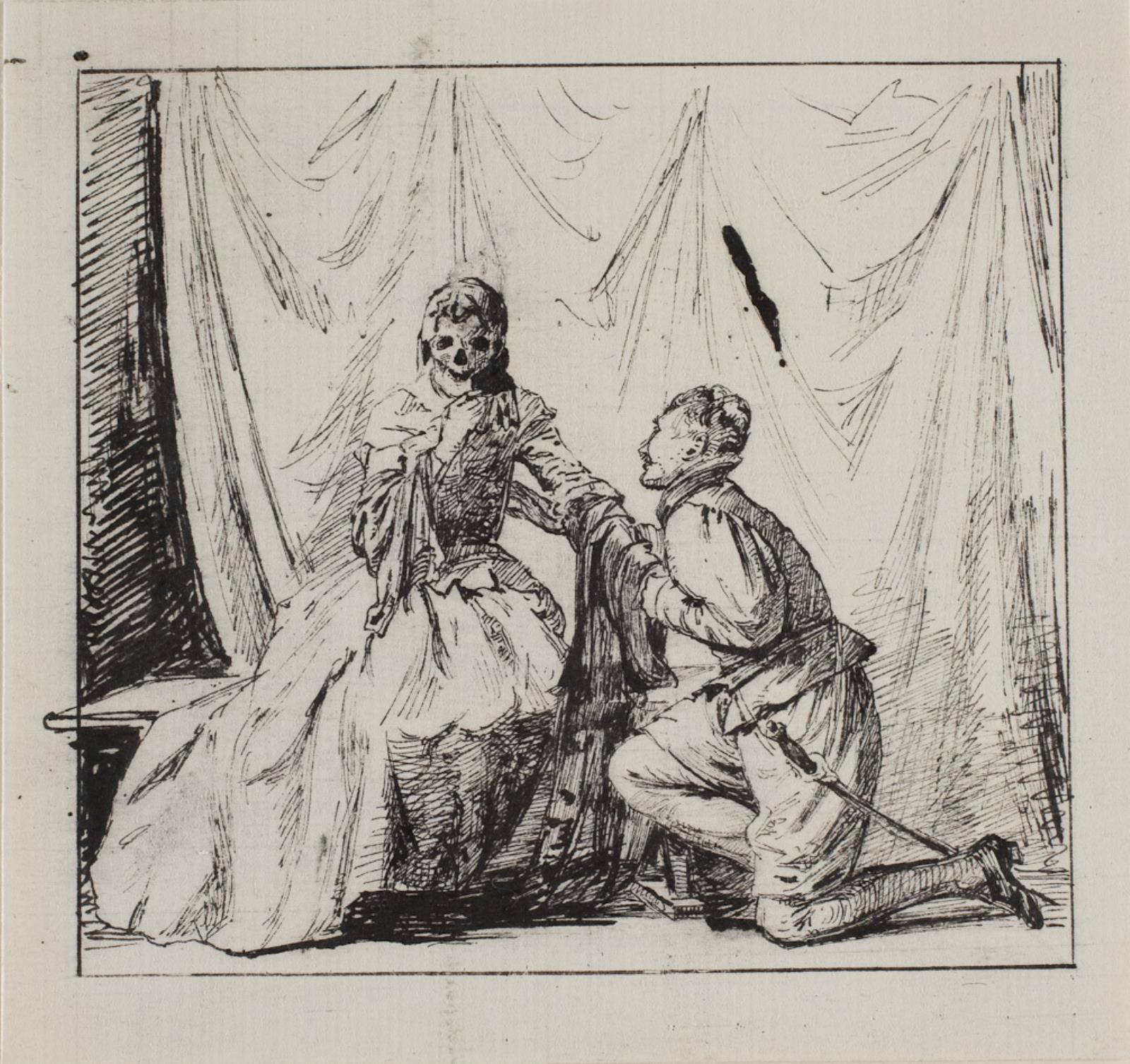 Carl Bloch, Den unge mand og Døden