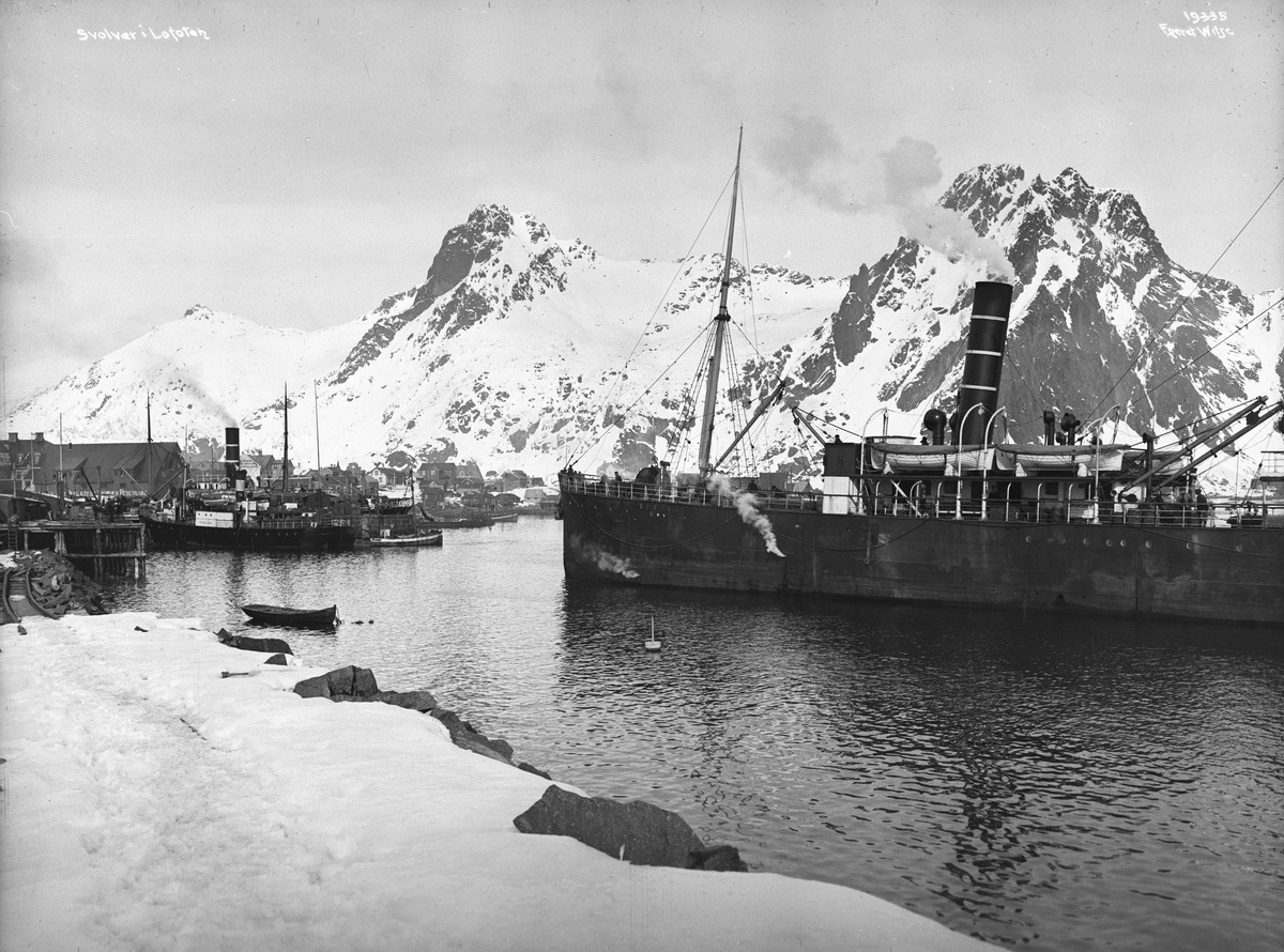 Anders Beer Wilse, Prot: Svolvær havn
