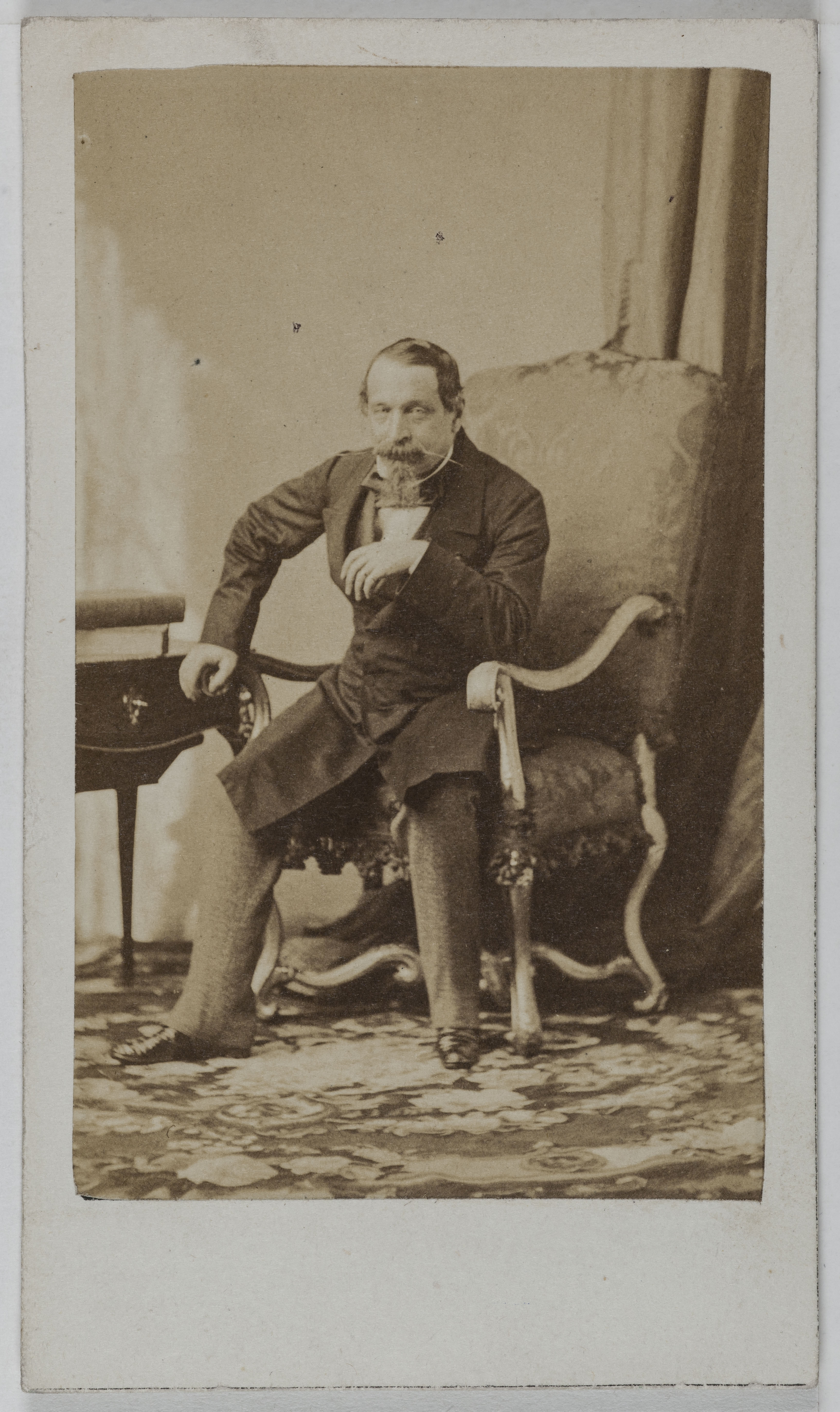 Disderi & Cie, Portrait de Charles Louis Napoléon Bonaparte (1808-1873), dit Napoléon III, Empereur des Français.