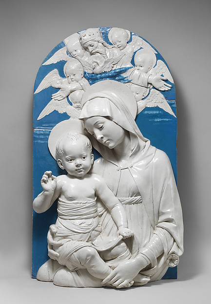 Andrea della Robbia, Madonna and Child (The Lehman Madonna)