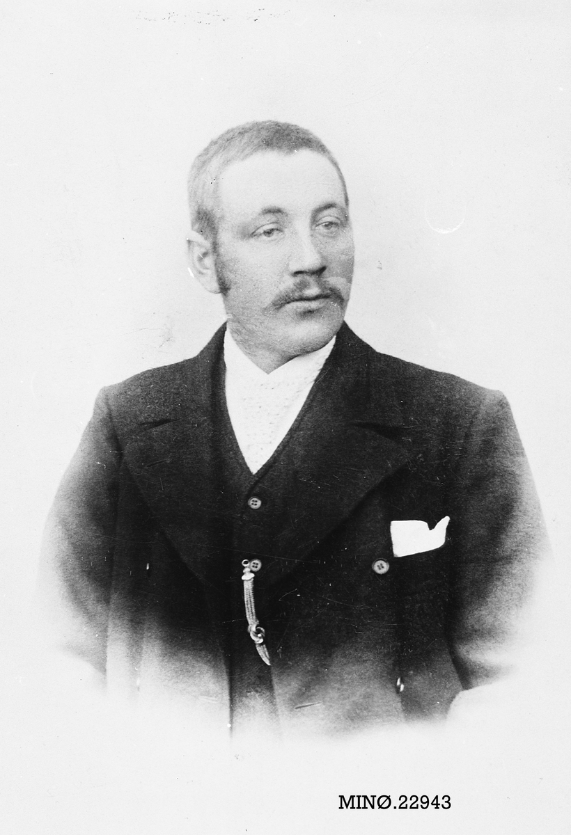 Henrik Augustinsson Stinessen, Portrett av mann - Hans Embretsen Tronsheim