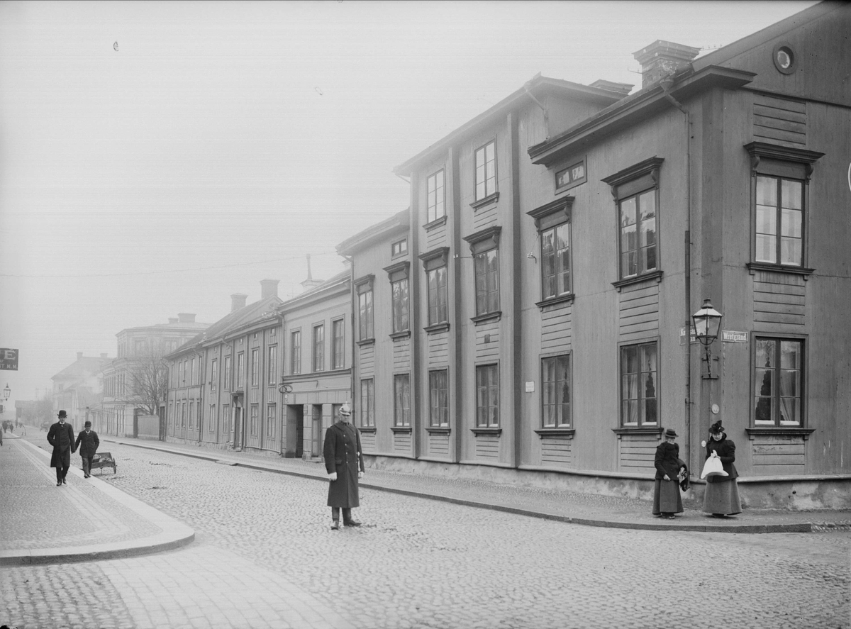 Alfred Dahlgren, King Bedside Street - Vretänd, Kungbed, Uppsala 1901 - 1902