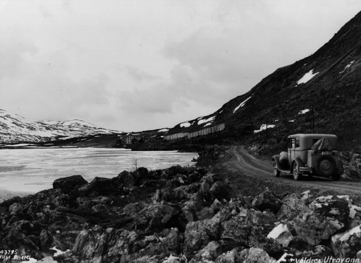 Anders Beer Wilse, Samferdsel Bil Oversiktsbilde Otrovatn Valdres