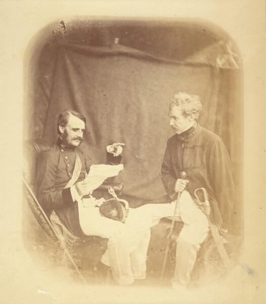 Felice Beato, Sir John Campbell and Sir William Mansfield